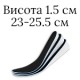 36.5-39р (23-25.5 см), висота 1.5 см