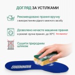 Спортивні устілки Ortholite Daniel з амортизацією для кросівок, синього кольору