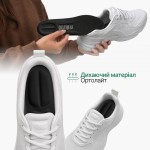 Спортивні устілки з амортизацією для активного руху, чорного кольору