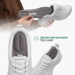 Спортивні устілки з амортизацією для активного руху, сірого кольору