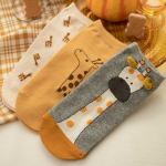 Набір жіночих шкарпеток Caramella «Happy Giraffe», 3 пари