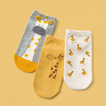 Набір жіночих шкарпеток Caramella «Happy Giraffe», 3 пари