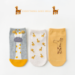 Набір жіночих шкарпеток Caramella «Happy Giraffe», 3 пари
