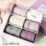 Набір жіночих шкарпеток Caramella «Purple Story», 6 пар