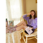 Набір жіночих шкарпеток Caramella «Purple», 6 пар