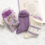 Набір жіночих шкарпеток Caramella «Purple», 6 пар