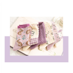 Набір жіночих шкарпеток Caramella «Purple», 6 пар