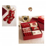 Подарунковий набір жіночих шкарпеток з ведмедиками Caramella, осінньо-зимові, 6 пар. Подарунковий набір жіночих шкарпеток з ведмедиками Caramella, осінньо-зимові, 6 пар.