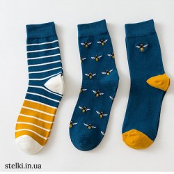 Чоловічі шкарпетки Caramella "The bee"
